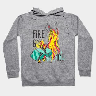 Fire and ice Hoodie